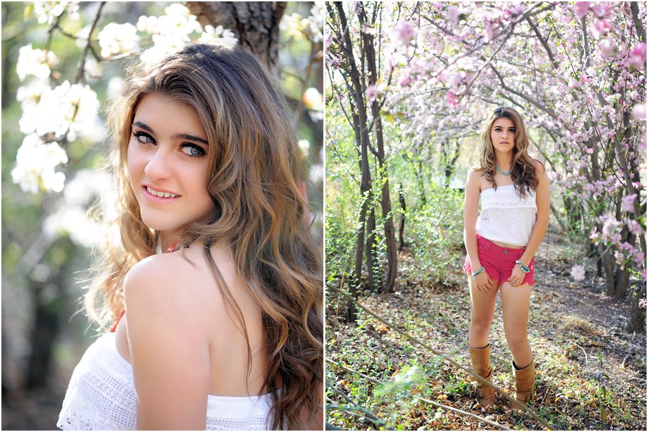 Spring Senior Session Albuquerque NM