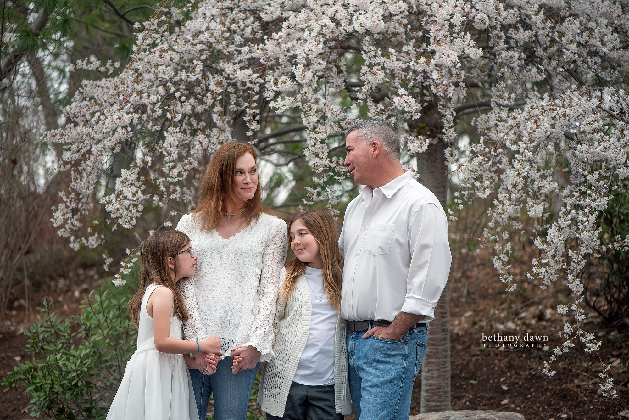 Albuquerque Family Session Botanical Gardens